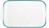 Pyrex Basics 2 Quart Glass Oblong Baking Dish, Clear 11.1 in. x 7.1 in. x 1.7 in....